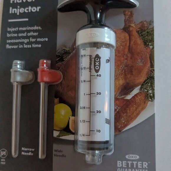 NWT OXO Flavor Injector Thanksgiving Turkey Friendsgiving Holiday Meal Kitchen - Picture 5 of 7